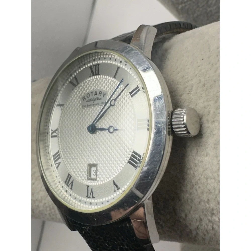 Rotary PLO-007133 New Battery Mens‎ Watch 40MM 8.25